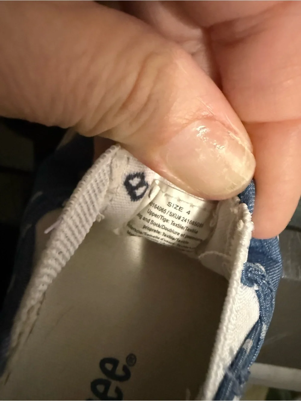 Gymboree slip sneakers
